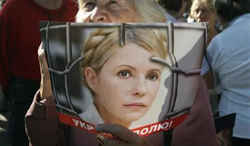 PROTEST de amploare la Kiev, pentru eliberarea Iuliei Timoşenko