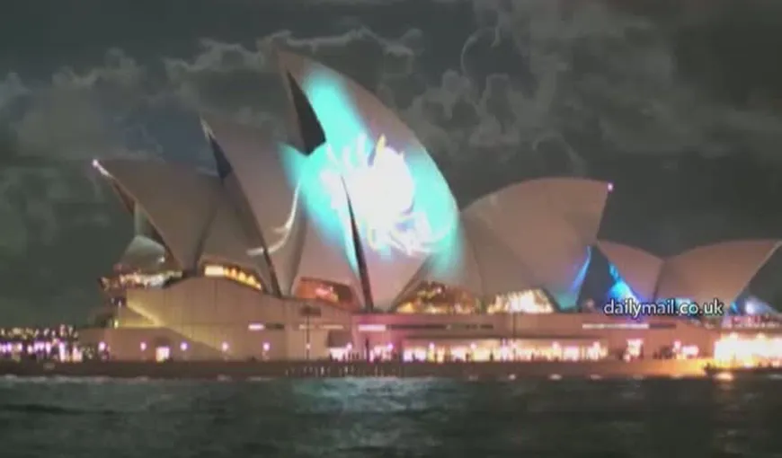 SPECTACULOS: Festivalul luminii la Sydney VIDEO