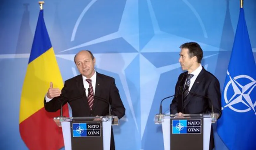 Ce spun Băsescu şi Rasmussen despre candidatura unui român la funcţia de secretar general NATO VIDEO