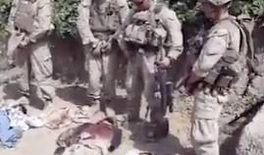 Căpitan american,în faţa Curţii Marţiale pentru că soldaţii lui au urinat pe cadavre de afgani VIDEO