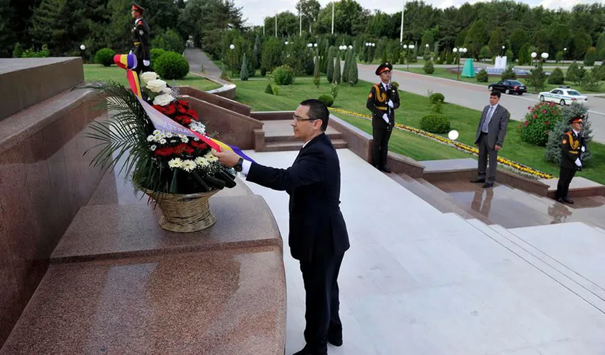 Premierul Victor Ponta a vizitat observatorul astronomic şi Ansamblul Registan din Samarkand