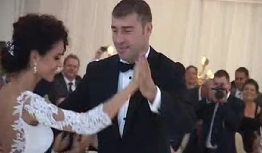 Lucian Bute a avut la nuntă CEL MAI MARE CORT din România. Vezi câţi oameni au muncit să-l monteze