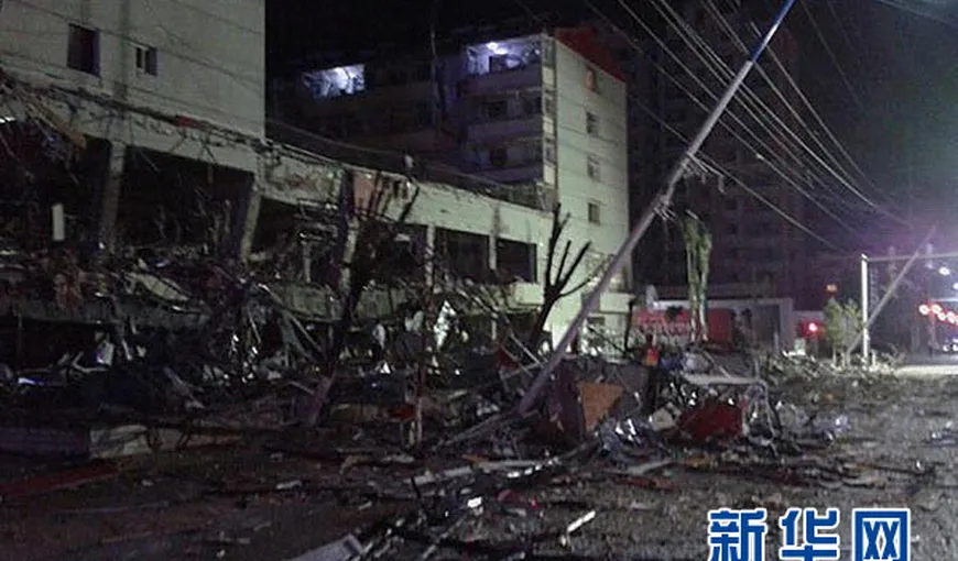 Explozie într-un restaurant din China: Trei morţi şi peste 150 de răniţi