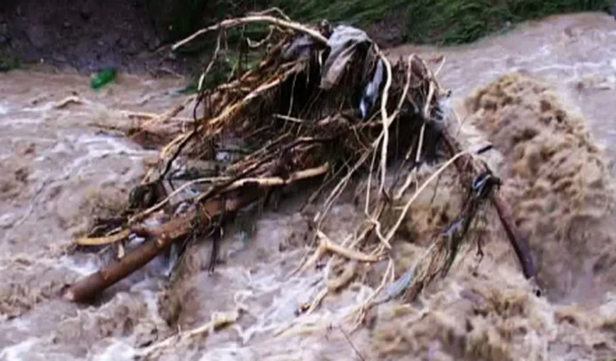 Nou COD GALBEN de inundaţii pe mai multe râuri din ţară. Vezi zonele vizate
