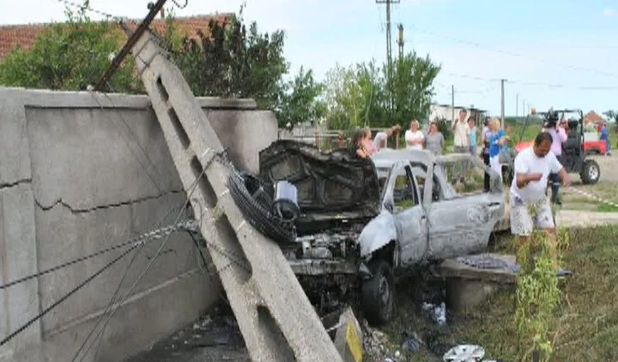 Un primar din Satu Mare a urcat BEAT CRIŢĂ la volan şi a produs un accident