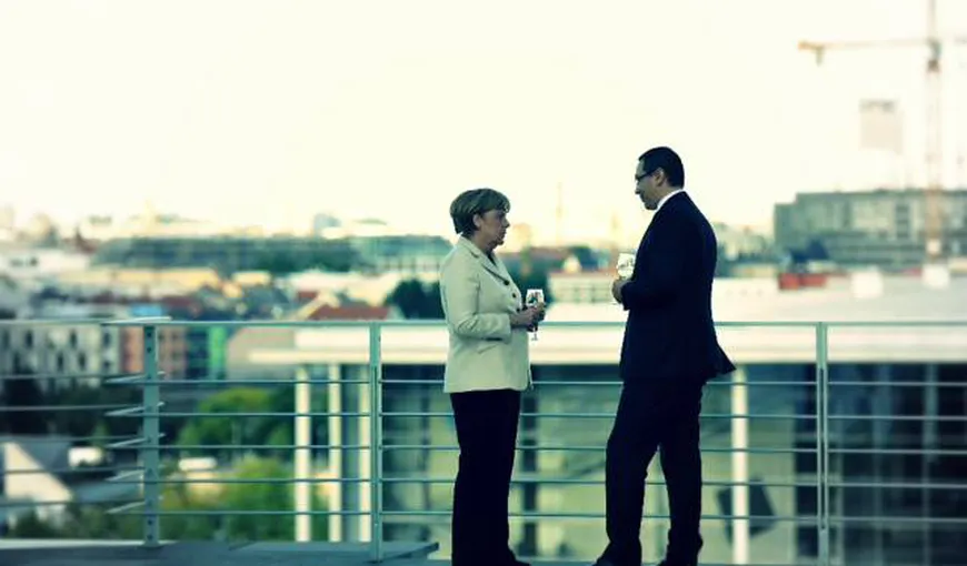 Victor Ponta, discuţie între patru ochi cu Angela Merkel, în timpul dineului oficial