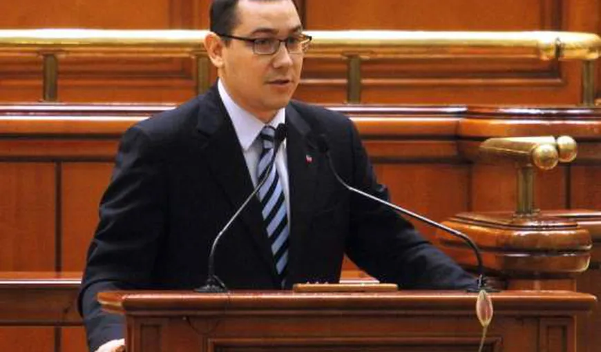 Ponta, despre dreptul Parlamentului privind urmărirea penală: Guvernul nu e subordonat preşedintelui