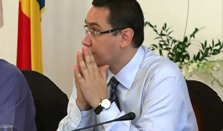 Ponta spune că admiră „generozitatea” parlamentarilor în cazul locuinţelor RA-APPS