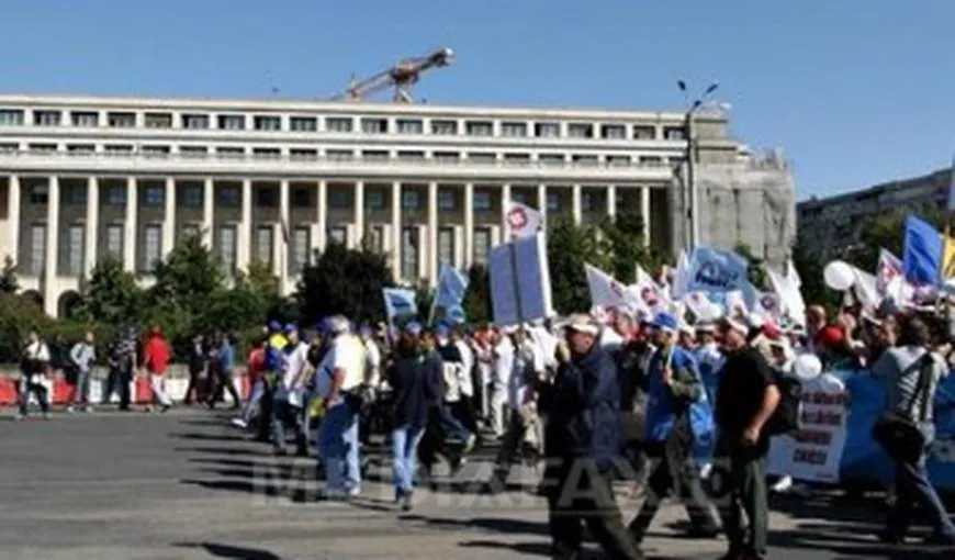 Primăria Capitalei nu a aprobat protestele sindicaliştilor din Chimie şi Petrochimie