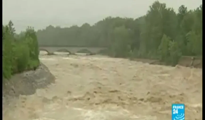Inundaţiile fac PRĂPĂD în Europa. Şapte persoane au murit, mii de oameni au fost evacuaţi VIDEO