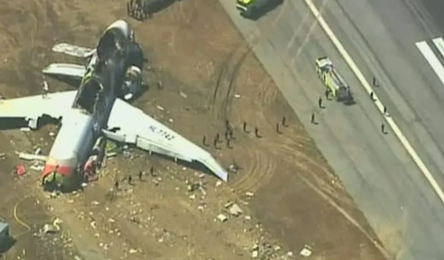 Accidentului aviatic din San Francisco: Momentul impactului, filmat de un martor VIDEO