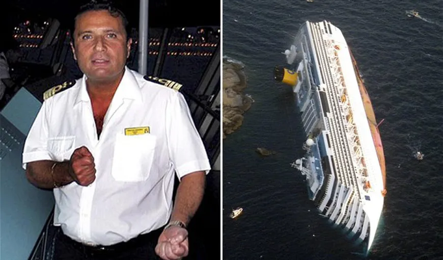 Comandantul pachebotului Costa Concordia: La originea naufragiului s-a aflat o „greşeală stupidă”