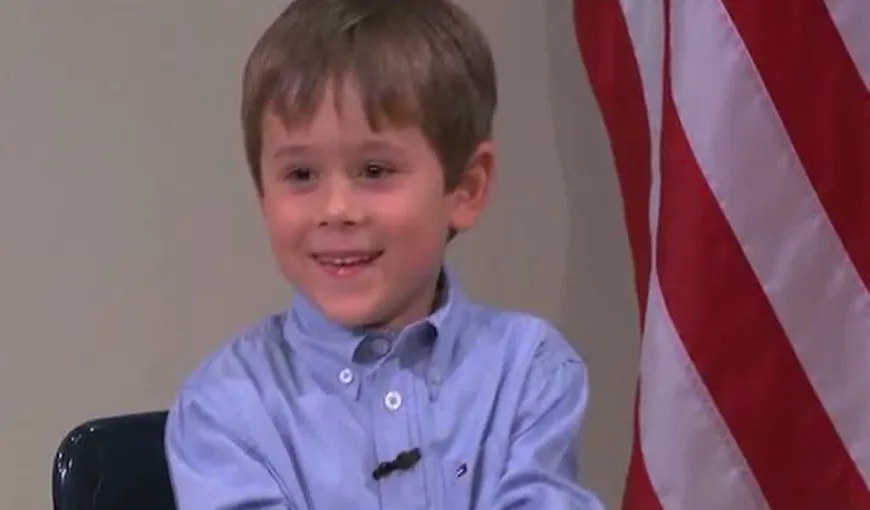 Un copil de 5 ani din SUA este expert în liderii de la Casa Albă