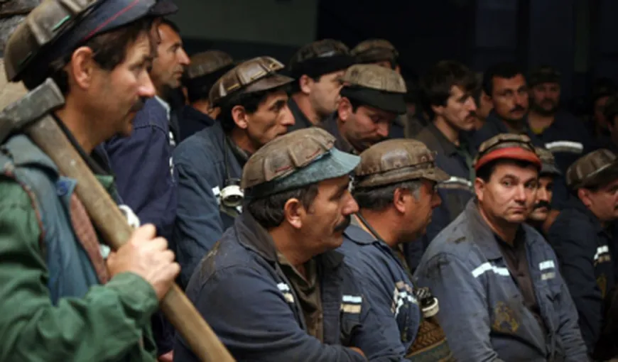 Sute de mineri din Valea Jiului s-au blocat în subteran