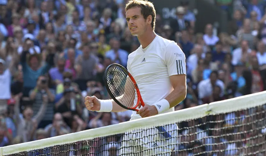 Faza zilei la Wimbledon. Andy Murray s-a calificat în sferturi cu o lovitură perfectă VIDEO