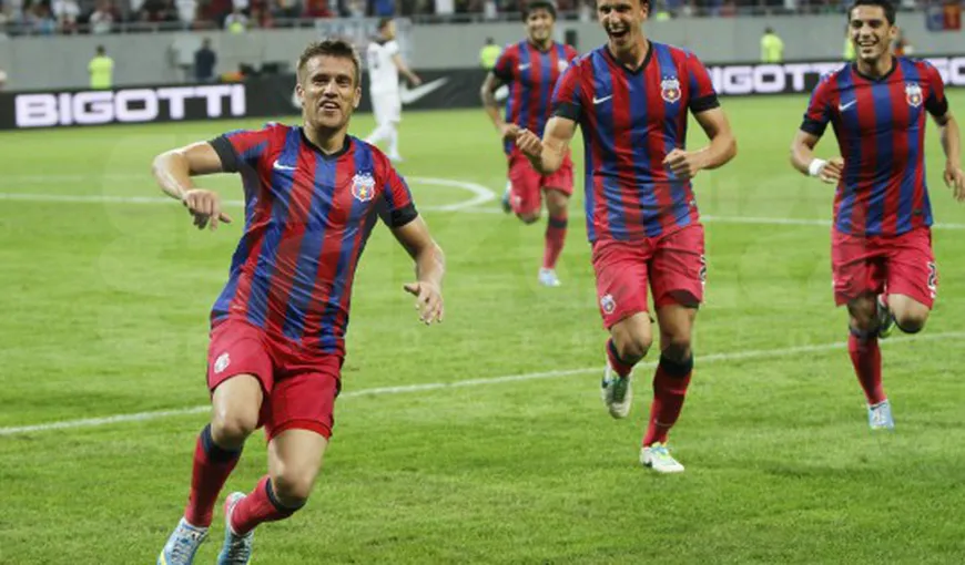 Start LANSAT în Liga Campionilor. Steaua – Vardar, scor 3-0, în prima manşă a turului doi preliminar