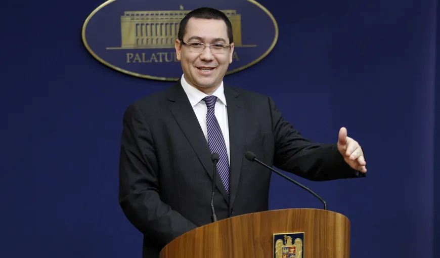 Ponta anunţă investiţii de 10 MILIARDE de euro şi 50.000 de noi locuri de muncă