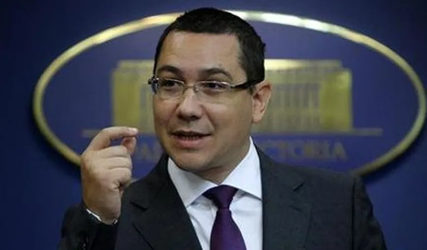 Premierul Ponta anunţă restructurări în ministere VIDEO