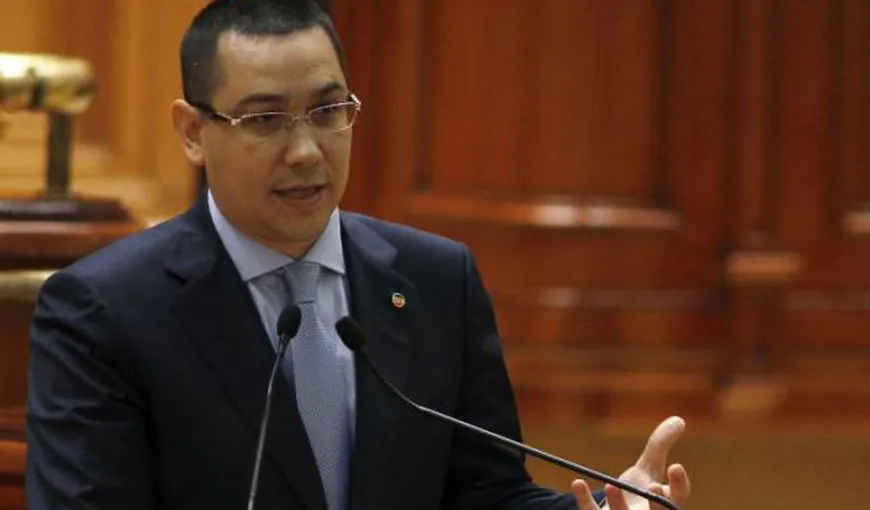 Ponta: Sper ca zilele acestea să avem un nou ministru la Transporturi VIDEO