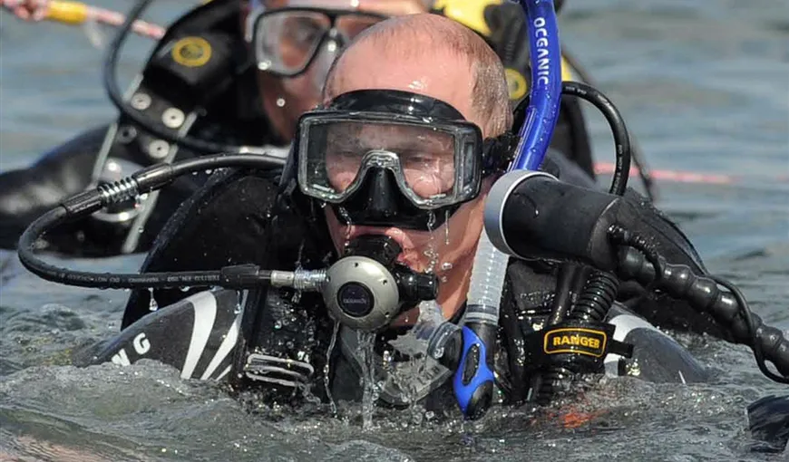 Cea mai nouă realizare a lui Putin: S-a scufundat în Marea Baltică la bordul unui batiscaf