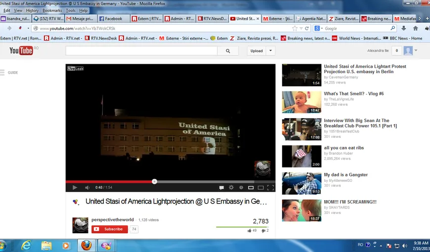 Răspunsul germanilor la scandalul de spionaj american: „United Stasi of America”