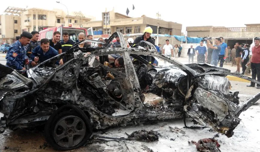 Val de atentate cu maşini-capcană în Irak: 50 de persoane au murit şi peste o sută sunt rănite