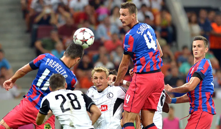 Steaua s-a calificat în grupele Ligii Campionilor