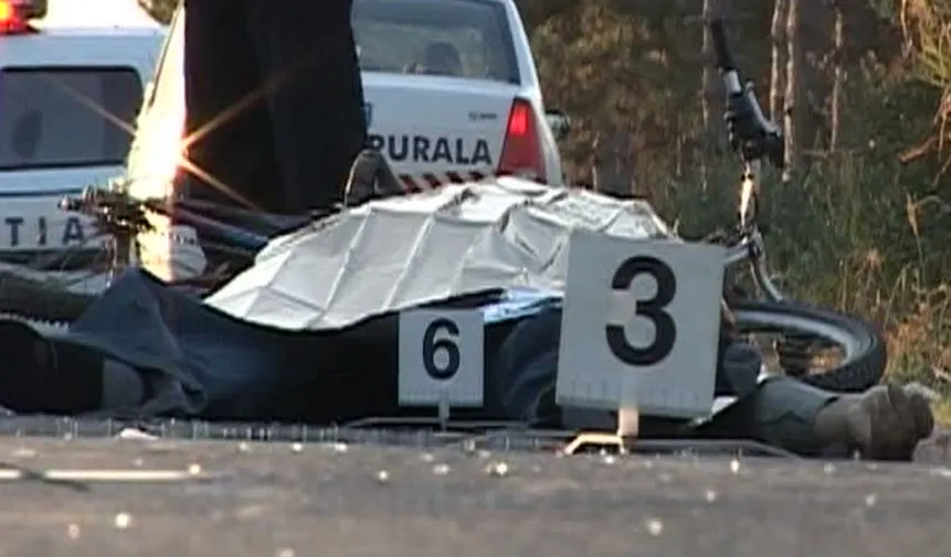 Un şofer de 21 de ani, beat la volan, a omorât un biciclist