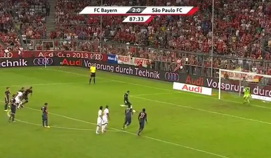 Portarul golgeter a dat greş în Europa. Rogerio Ceni a ratat în penalty, contra lui Bayern VIDEO
