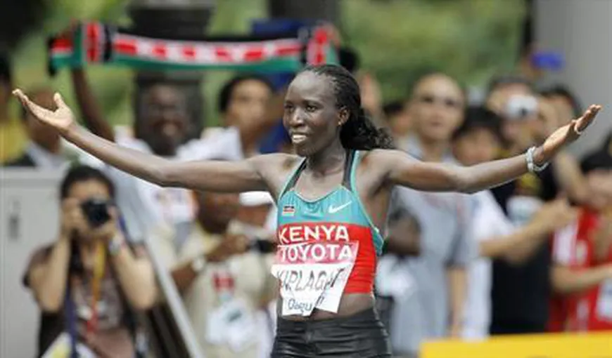 CM de atletism: Edna Kiplagat rămâne campioană mondială la maraton