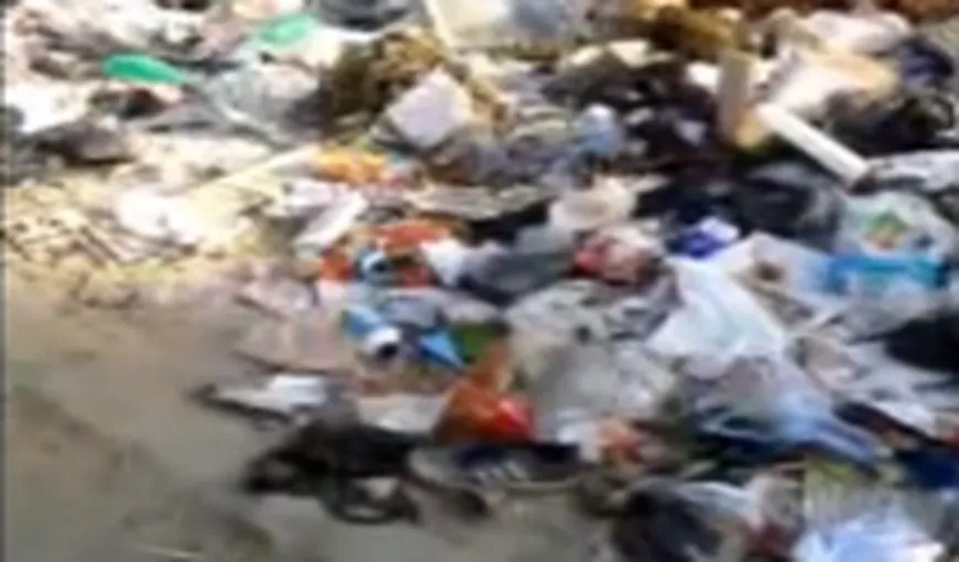 ŞTIREA TA: O groapă de gunoi în mijlocul străzii, în Sectorul 5, locuită de drogaţi VIDEO