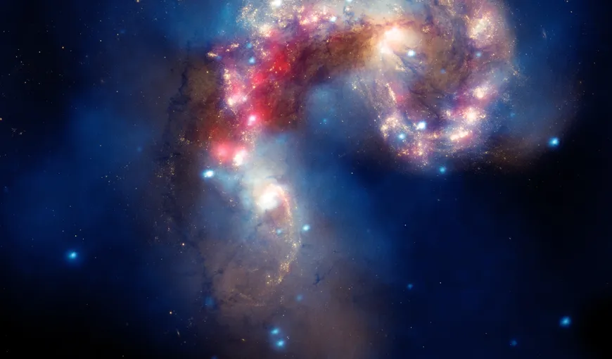 Imagini incredibile ale galaxiilor care interacţionează, surprinse de telescopul Hubble