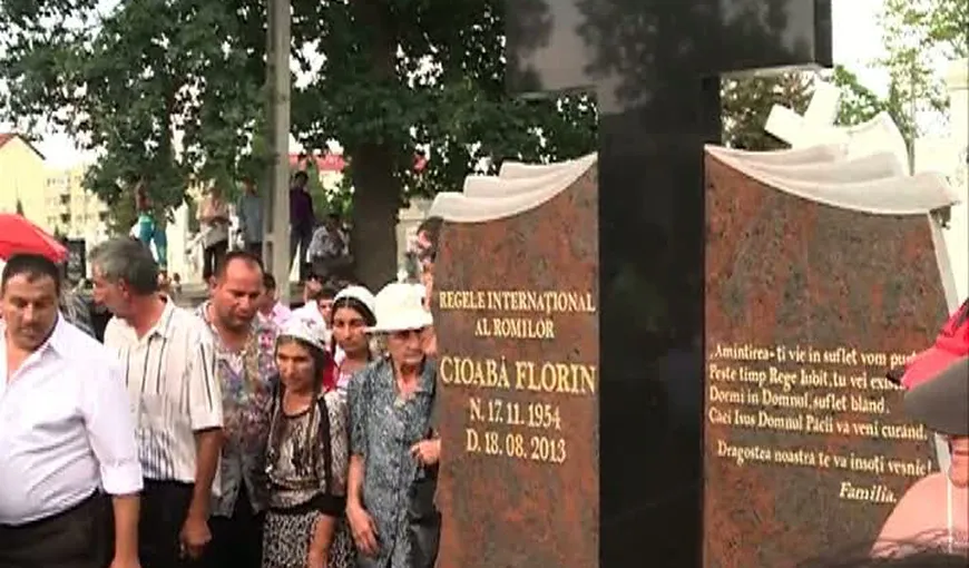 Florin Cioabă a fost înmormântat în Cimitirul Municipal din Sibiu