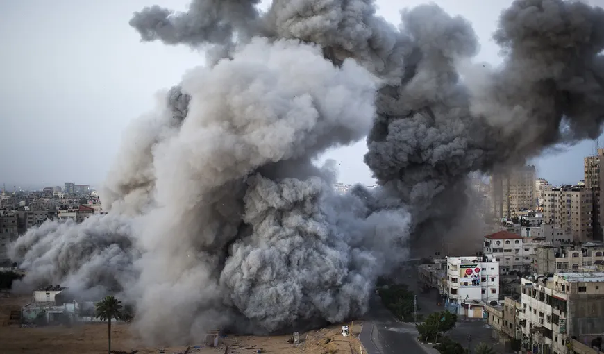 RAID israelian în Fâşia Gaza, în urma unor tiruri de rachete