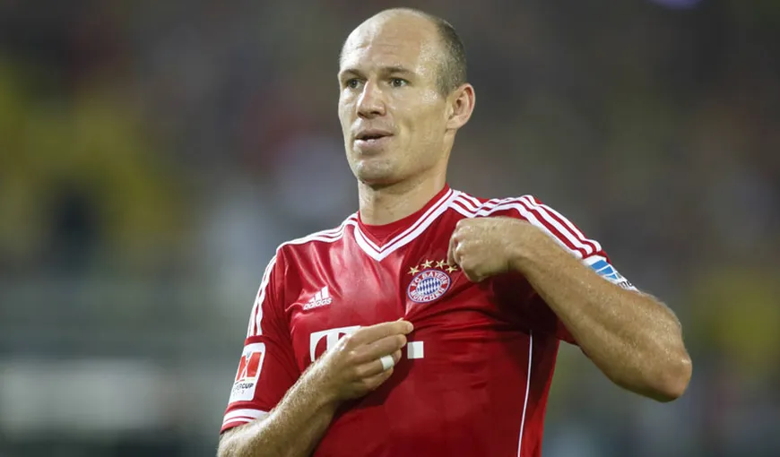 Taifunul Arjen Robben. Olandezul a driblat tot şi a marcat un super gol pentru Bayern VIDEO