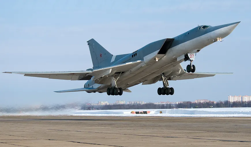 Bombardiere ruseşti forţează intrarea în spaţiul aerian al României