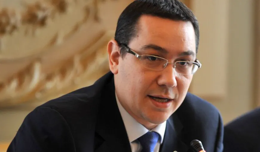 Ponta: În toamnă modificăm legea şi formăm regiuni înainte de revizuirea Constituţiei
