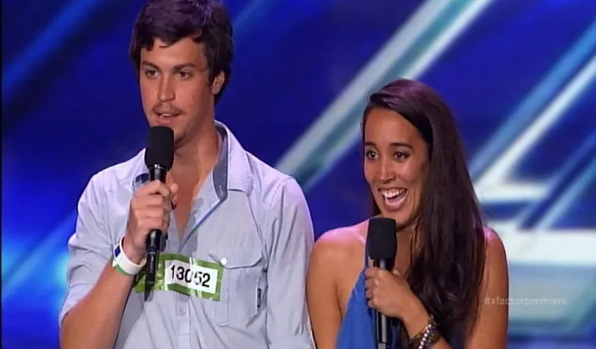 Un cuplu le-a dat FIORI juraţilor de la X Factor. Vezi cât de SENZUALI au putut să fie pe scenă VIDEO