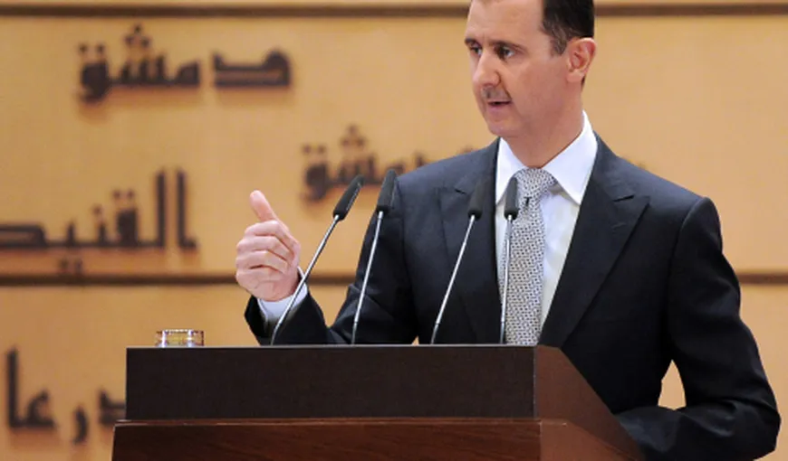 CRIZĂ SIRIA: Assad confirmă că Damascul îşi va plasa arsenalul chimic sub control internaţional