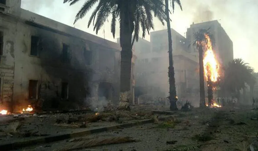 Explozie puternică la Benghazi, în apropierea unei clădiri a Ministerului de Externe