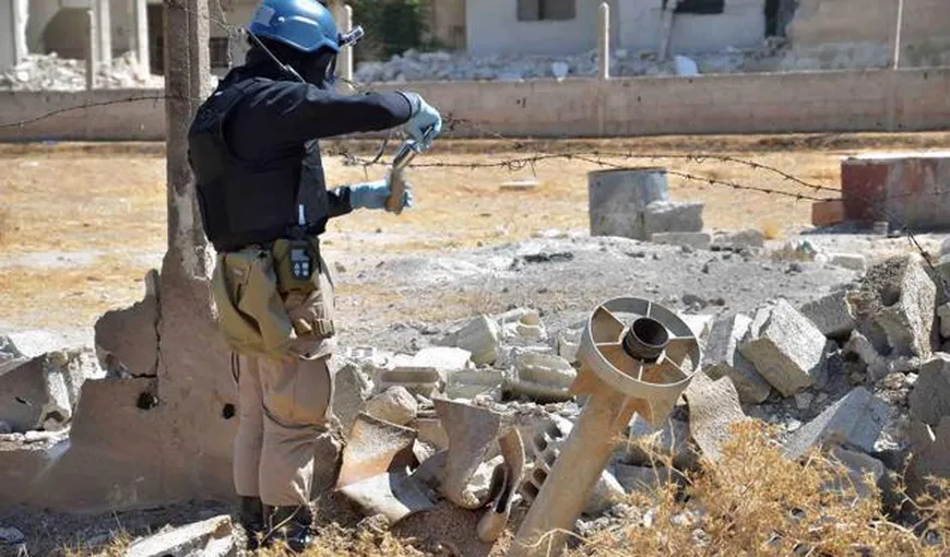 O comisie ONU anchetează 14 presupuse atacuri cu arme chimice comise în Siria