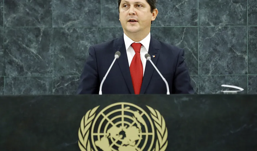 Corlăţean, la ONU: România salută rezoluţia prin care Siria este obligată să renunţe la armele chimice