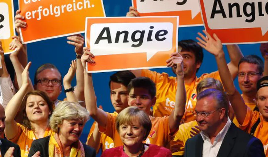 Presa europeană salută triumful lui Merkel şi se întreabă cum va arăta viitoarea coaliţie