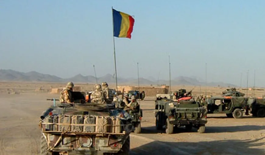 Numărul militarilor români în Afganistan se va reduce semnificativ din 2014
