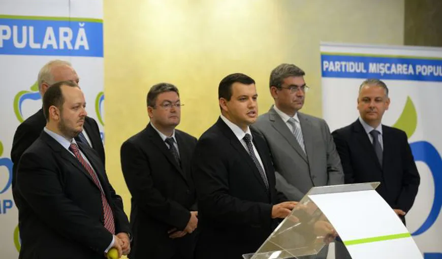 Tomac: Tribunalul Bucureşti a aprobat cererea de înregistrare a Partidului Mişcarea Populară