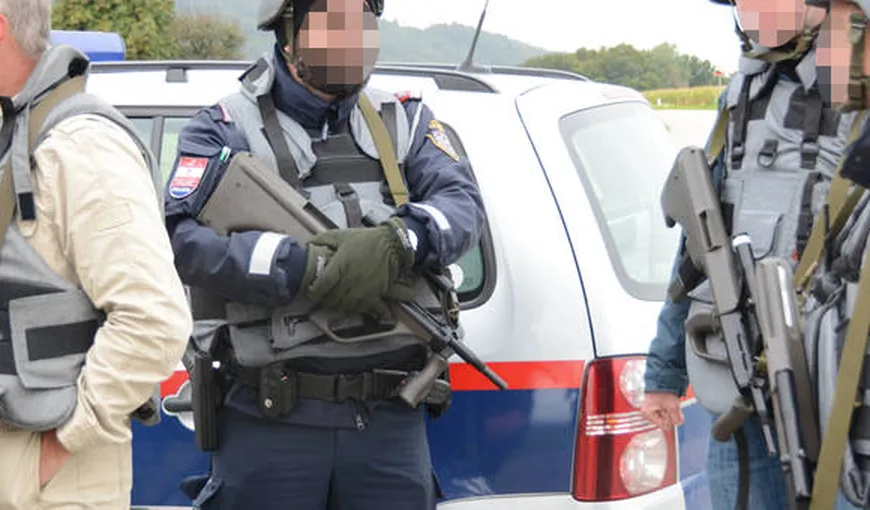 Atac armat în Austria: Un braconier a împuşcat trei persoane şi a luat ostatic un poliţist