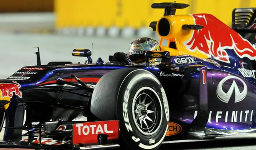 Sebastian Vettel a câştigat Marele Premiu al statului Singapore