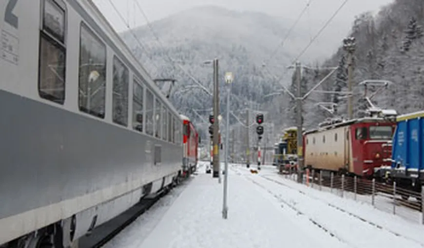 Circulaţia feroviară între Timişu de Sus şi Predeal a fost reluată cu locomotive Diesel