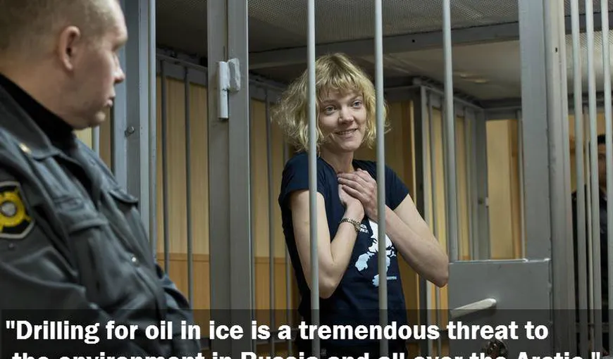 Militanţii Greenpeace implicaţi într-o acţiune în Oceanul Arctic, inculpaţi pentru piraterie