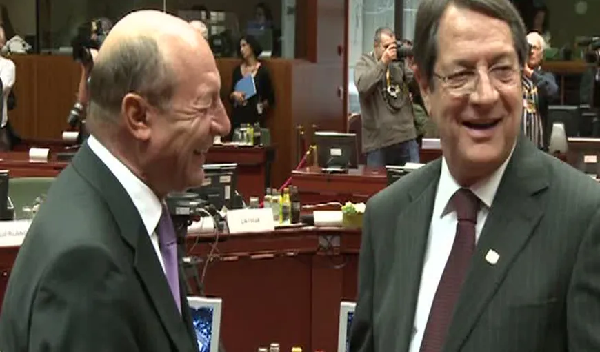 Traian Băsescu face glume cu liderii europeni: M-am întors, întotdeauna mă întorc VIDEO